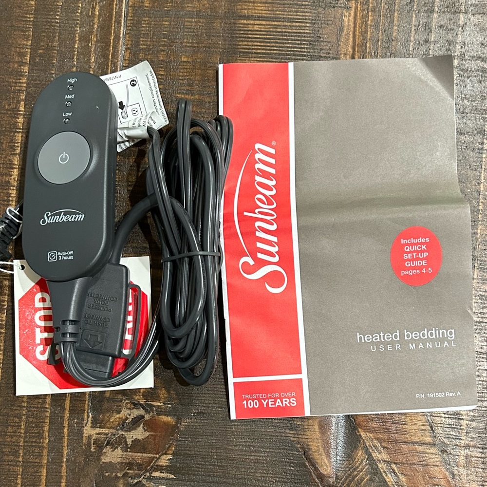 Sunbeam Heated Blanket/Mattress Pad Controller
